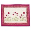 Poppies Placemats, Set Of 6