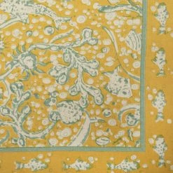 La Mer Runner Aqua & Citrine -table supplies shop runner3 2