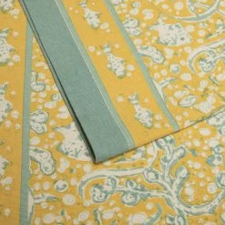 La Mer Runner Aqua & Citrine -table supplies shop runner3 4