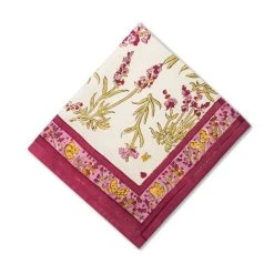 Papillon Napkins Rose, Set Of 6