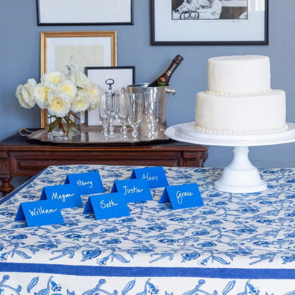 French Tablecloth Granada Blue 5 French Tablecloth Granada Blue - Image 5